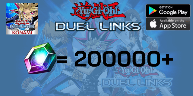 l 200000+เพชร l + l 100UR l และตั๋วอื่นๆ Yu-Gi-Oh! Duel Links Global