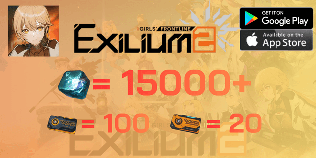 l 15000+Collapse Piece l + l 100 Access Permission l + l 20 Targeted Access Permission l GIRLS' FRONTLINE II: EXILIUM เซิพเวอ ASIA